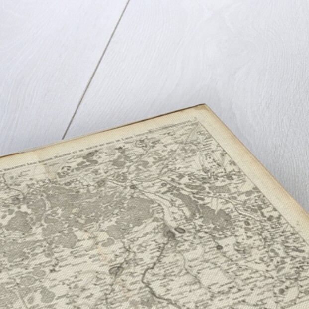 Map of Brabant, 1706 by Flemish School