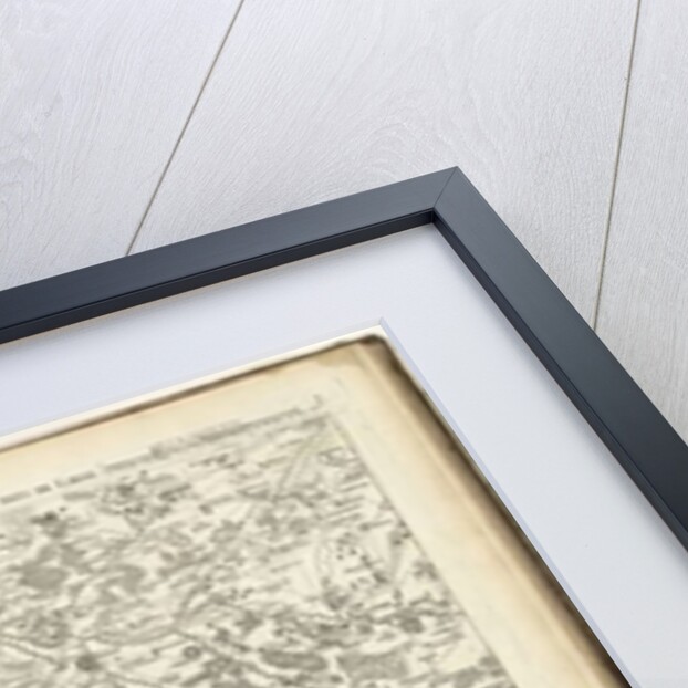 Map of Brabant, 1706 by Flemish School