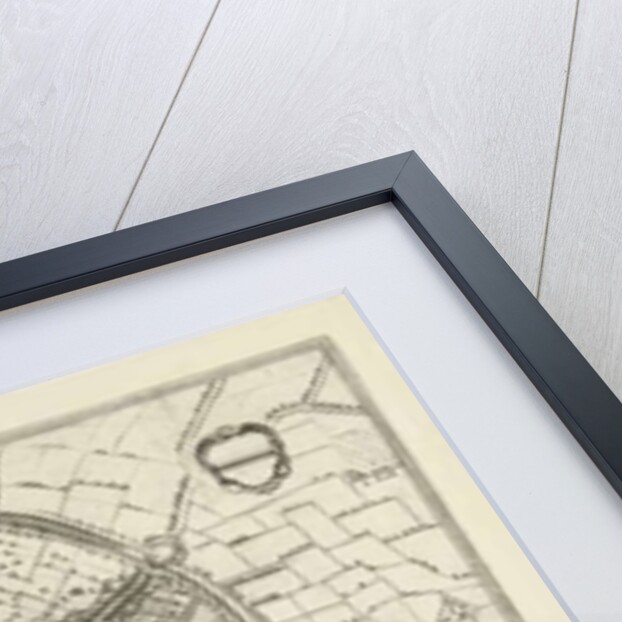 Plan of Leuven, 1581 by Jan Luyken