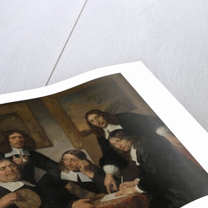 The Governors of the Guild of Saint Luke, Haarlem, 1675 by Jan de Bray