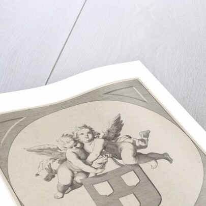 Coat of arms of the Guild of Saint Luke, 18th century by Anonymous