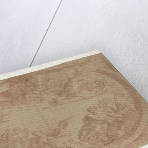 Allegory of the separation of the artists from the Hague Guild of Saint Luke, 1686 by Dutch School