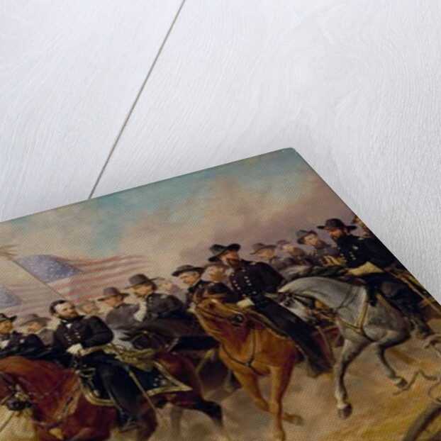 Grant and His Generals, 1865 by Ole Peter Hansen Balling