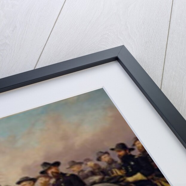 Grant and His Generals, 1865 by Ole Peter Hansen Balling