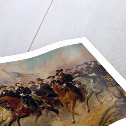 Grant and His Generals, 1865 by Ole Peter Hansen Balling