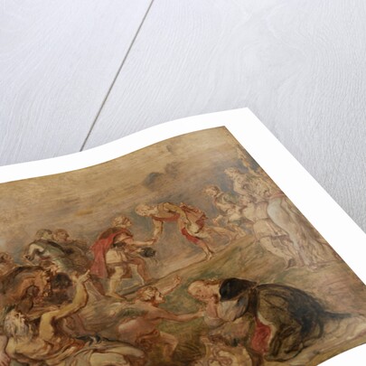 Meeting of King Ferdinand of Hungary and the Cardinal-Infante Ferdinand of Spain at Nördlingen, 1635 by Peter Paul Rubens