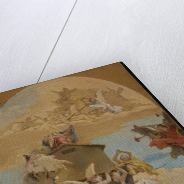 The Miracle of the Holy House of Loreto, 1743 by Giovanni Battista Tiepolo