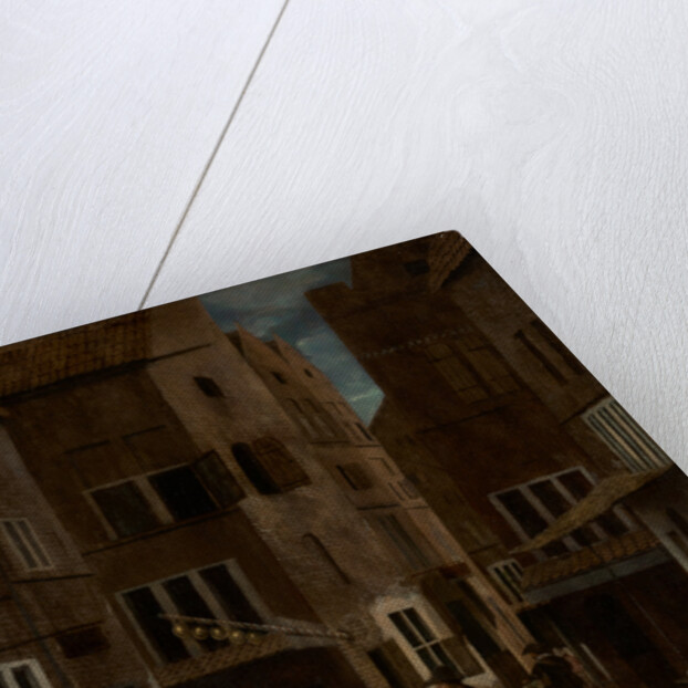 Street Scene by Jacobus Vrel or Frel