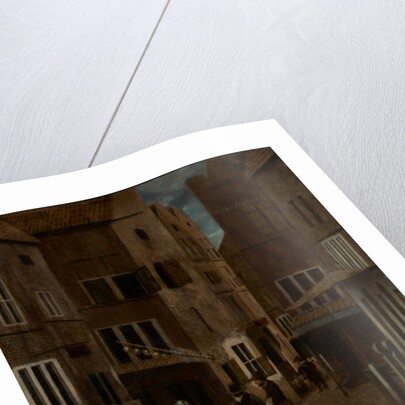 Street Scene by Jacobus Vrel or Frel