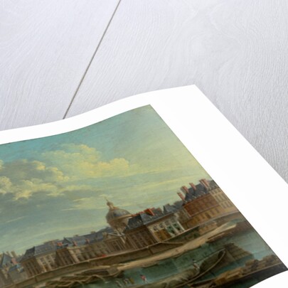 A View of Paris with the Ile de la Cité, 1763 by Jean-Baptiste Raguenet