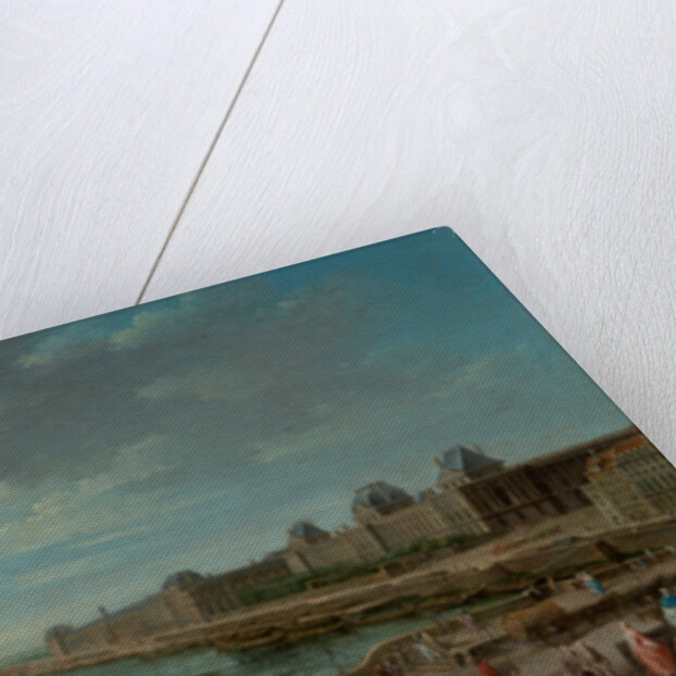 A View of Paris from the Pont Neuf, 1763 by Jean-Baptiste Raguenet