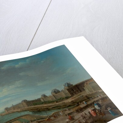 A View of Paris from the Pont Neuf, 1763 by Jean-Baptiste Raguenet