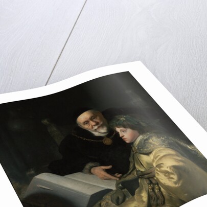 Prince Charles Louis of the Palatinate with his Tutor Wolrad von Plessen, 1631 by Jan the Elder Lievens