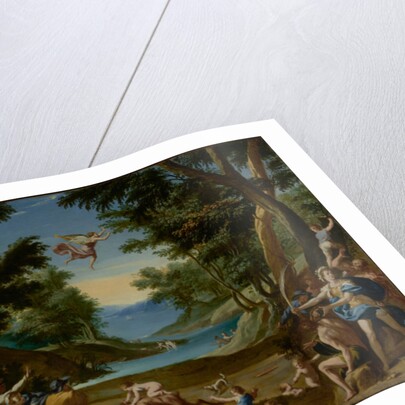 Cupid and Pan, c.1600 by Federico Zuccaro