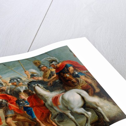 David Meeting Abigail, c.1620-5 by Peter Paul (studio of) Rubens