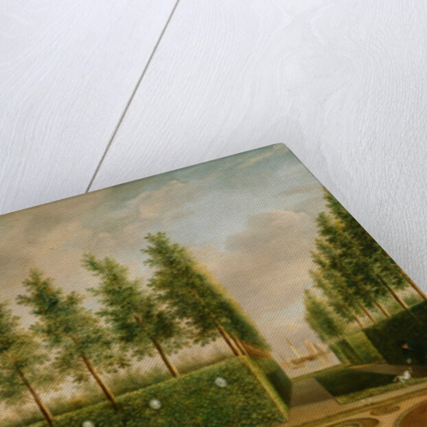 A Formal Garden, 1766 by Johannes Janson