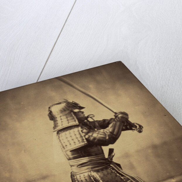 Japanese Warrior in Armour, 1865-7 by Felice Beato