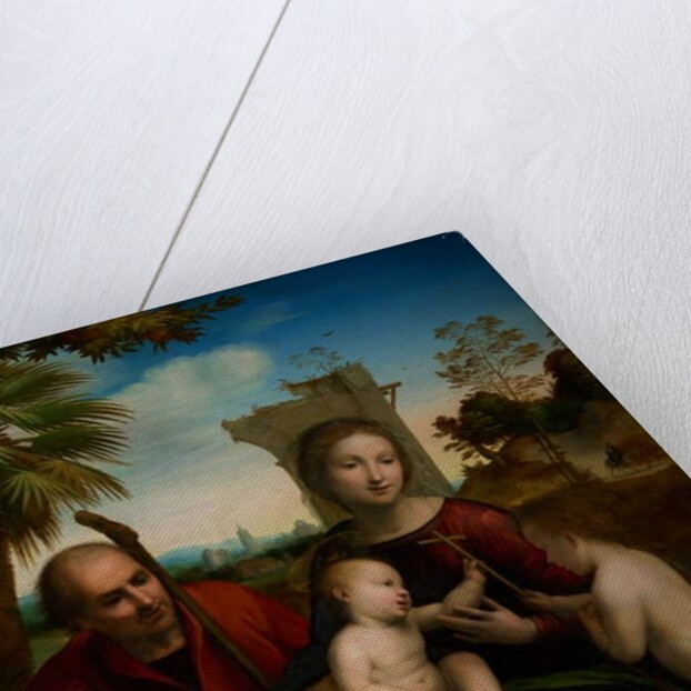 The Rest on the Flight into Egypt with St. John the Baptist, c.1509 by Fra (1472-1517) Bartolomeo