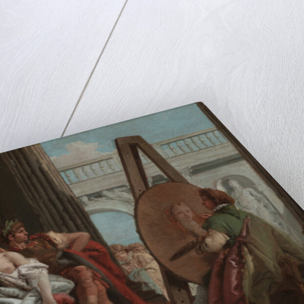 Alexander the Great and Campaspe in the Studio of Apelles, c.1740 by Giovanni Battista Tiepolo