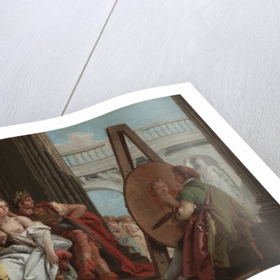 Alexander the Great and Campaspe in the Studio of Apelles, c.1740 by Giovanni Battista Tiepolo