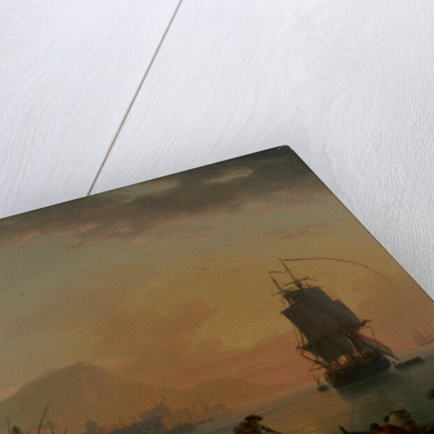 A Calm at a Mediterranean Port, 1770 by Claude Joseph Vernet