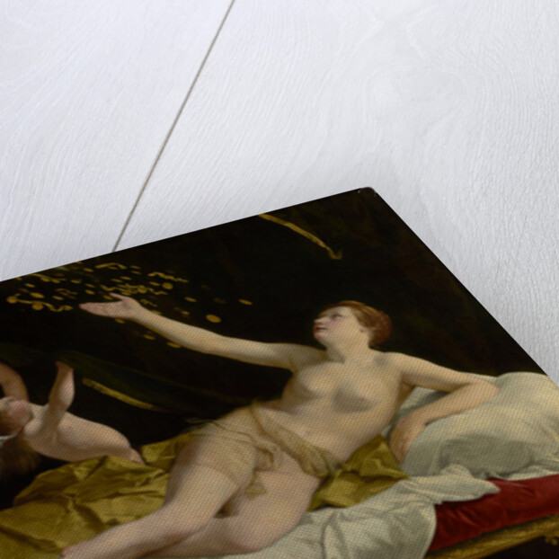 Danaë and the Shower of Gold, 1621-3 by Orazio Gentileschi