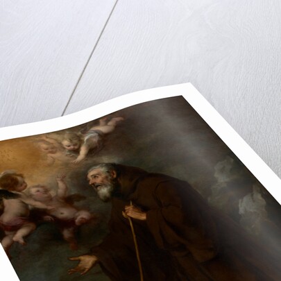 The Vision of Saint Francis of Paola, c.1670 by Bartolome Esteban Murillo