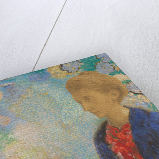 Baronne de Domecy, c.1900 by Odilon Redon