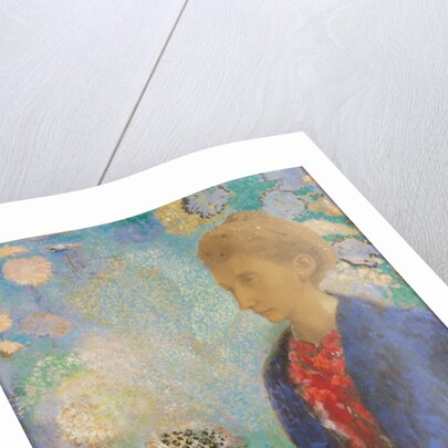 Baronne de Domecy, c.1900 by Odilon Redon