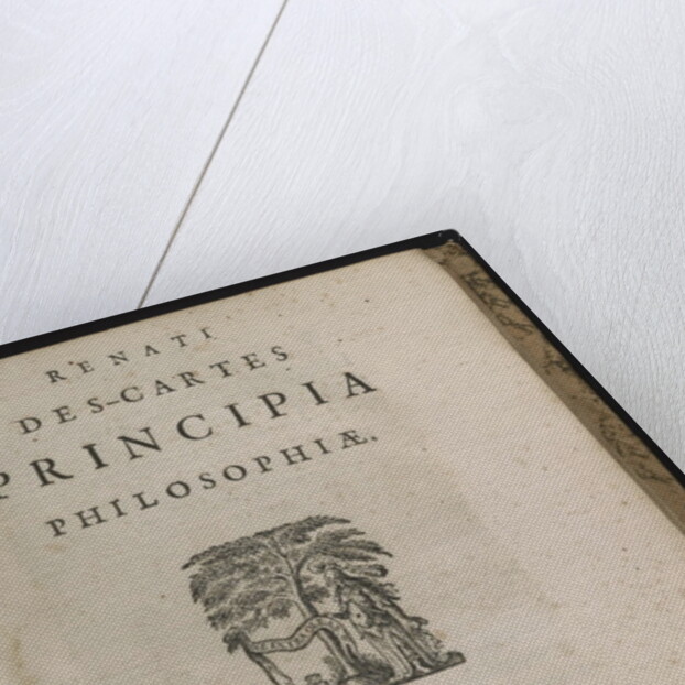 Title page of Principia philosophiae by Rene Descartes, 1644 by Dutch School