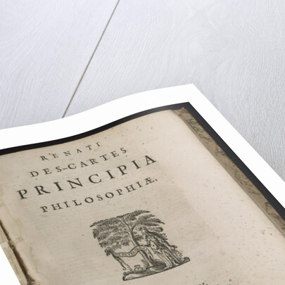 Title page of Principia philosophiae by Rene Descartes, 1644 by Dutch School