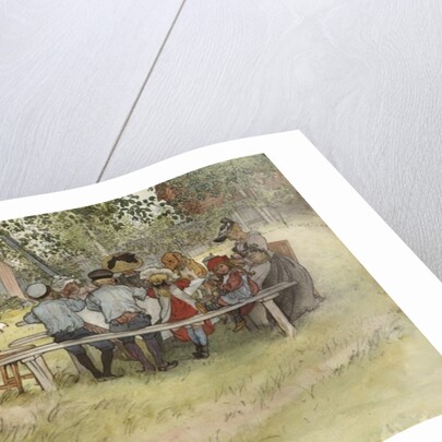 Breakfast under the Big Birch by Carl Larsson