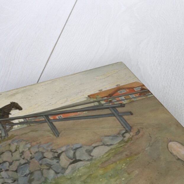 The Bridge by Carl Larsson