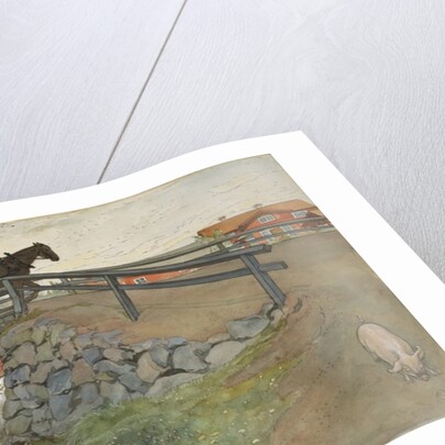 The Bridge by Carl Larsson