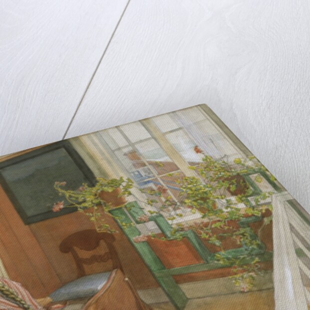 Letter-writing, 1912 by Carl Larsson