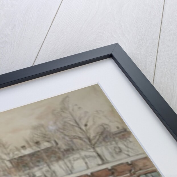 The Timber Chute, Winter Scene by Carl Larsson