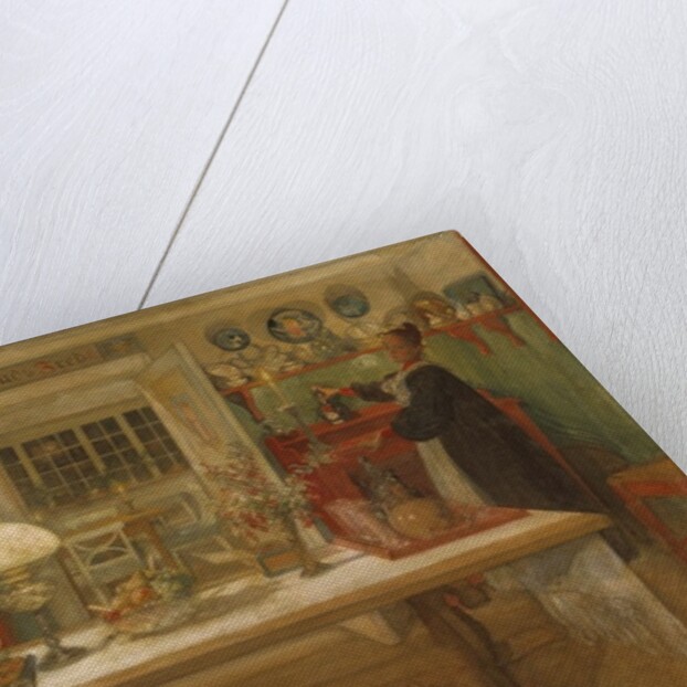 Getting Ready for a Game, 1901 by Carl Larsson