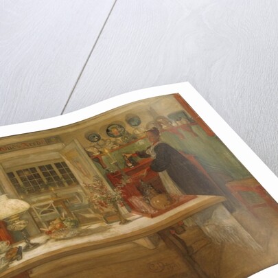 Getting Ready for a Game, 1901 by Carl Larsson