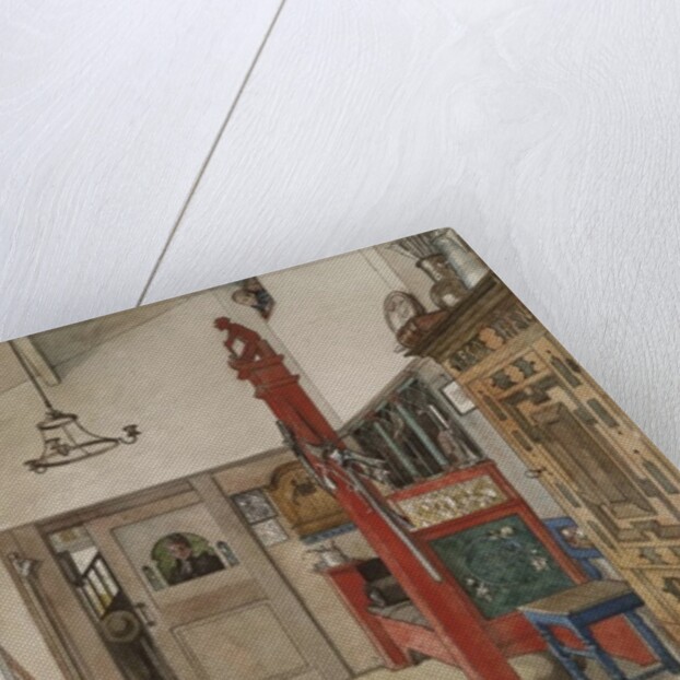 The Studio by Carl Larsson