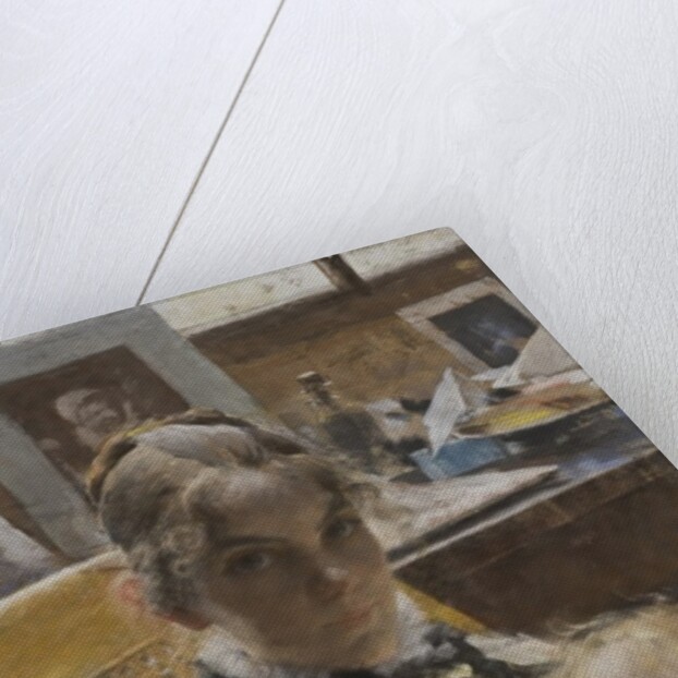 A Studio Idyll: The Artist's Wife and their Daughter Suzanne, 1885 by Carl Larsson