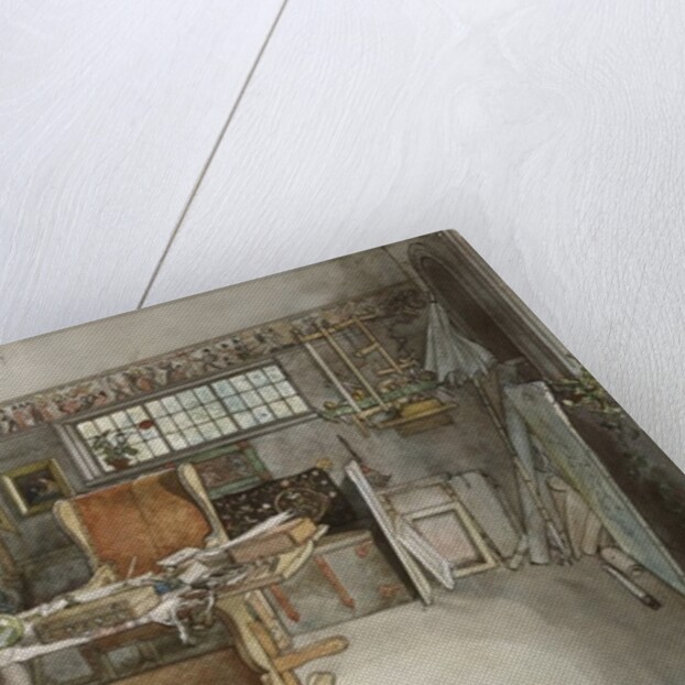 The Studio by Carl Larsson