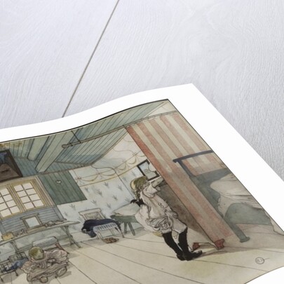 Mamma's and the Small Girl's Room by Carl Larsson