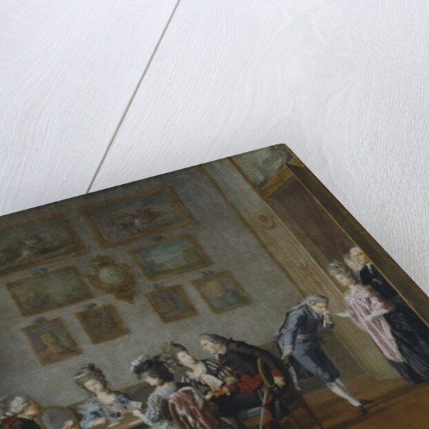 Card-Party in the Home of Elis Schroderheim by Pehr Hillestrom