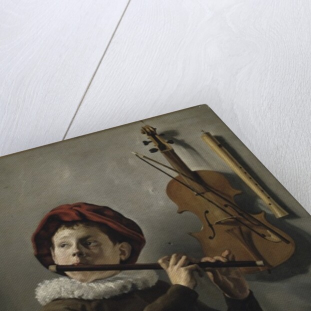 Boy Playing the Flute, c.1630 by Judith Leyster