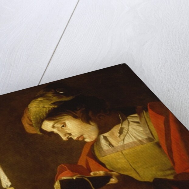Young Man Reading by Candle Light, c.1630 by Matthias (c.1600-p.1650) Stomer