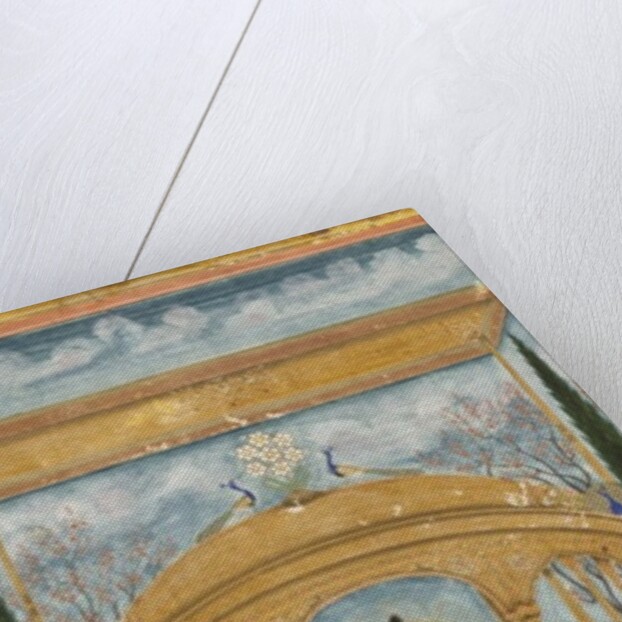 Emperor Shah Alam II on the Peacock Throne, 1801 by Musawir Khairullah