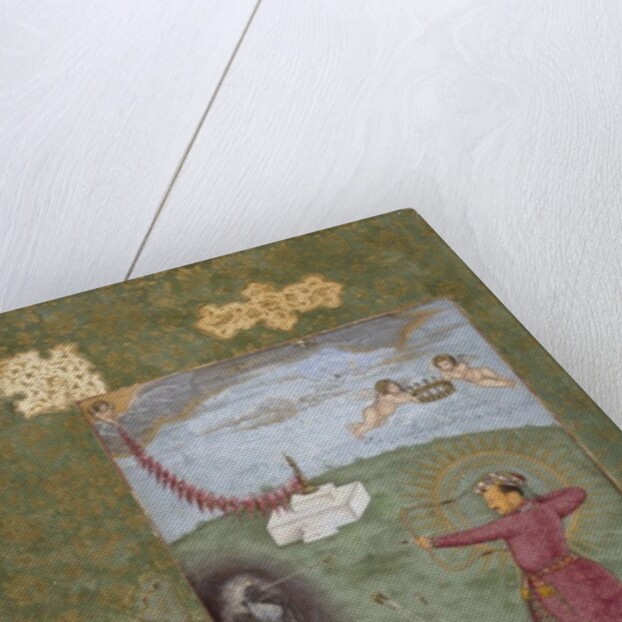 Emperor Jahangir Triumphing Over Poverty, c.1620-25 by Abu'l Hasan