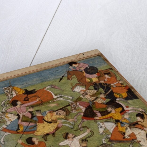 Battle Scene, c.1610-20 by Mughal School