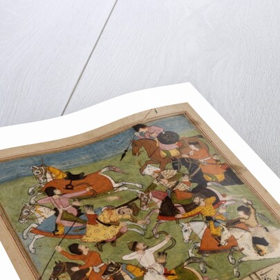 Battle Scene, c.1610-20 by Mughal School