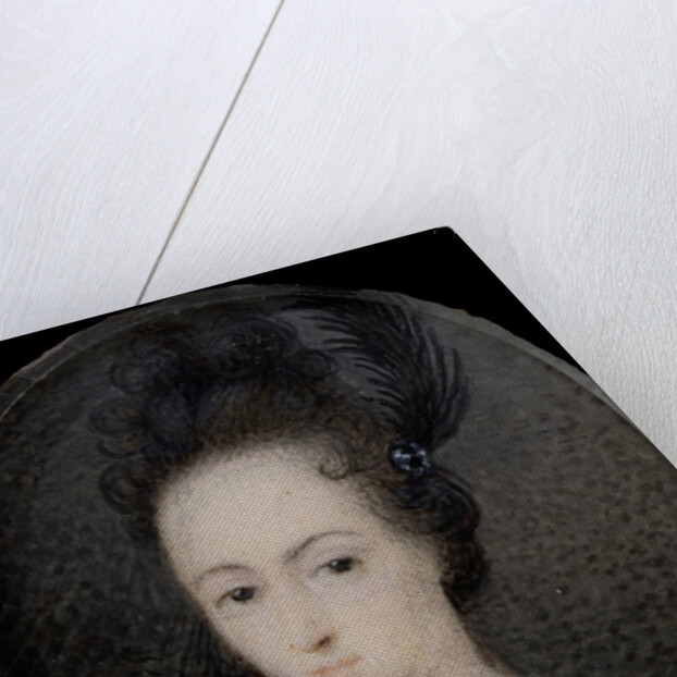 Miniature of Hedvig Sofia, Princess of Sweden, c.1700 by David von Krafft